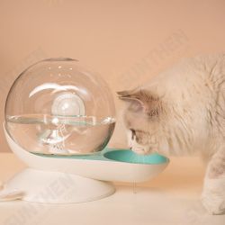 Snails Bubble Automatic Cat Water Bowl Fountain for Pets Water Dispenser Large Drinking Bowl Cat Drink
