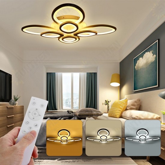 108W 10800LM 1040LED Post-Modern Ceiling Lamp Elegant Living Room Light+Remote