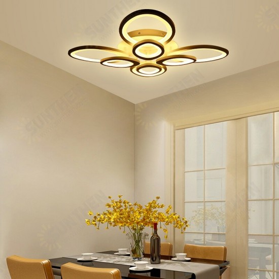 108W 10800LM 1040LED Post-Modern Ceiling Lamp Elegant Living Room Light+Remote