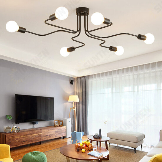 110-240V 4/6/8 Heads LED Ceiling Chandelier Pendant Lamp Lampshade Study Bedroom 110-240V 4/6/8 Heads LED Ceiling Chandelier Pendant Lamp Lampshade Study Bedroom