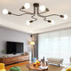 110-240V 4/6/8 Heads LED Ceiling Chandelier Pendant Lamp Lampshade Study Bedroom