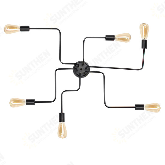 110-240V 4/6/8 Heads LED Ceiling Chandelier Pendant Lamp Lampshade Study Bedroom 110-240V 4/6/8 Heads LED Ceiling Chandelier Pendant Lamp Lampshade Study Bedroom