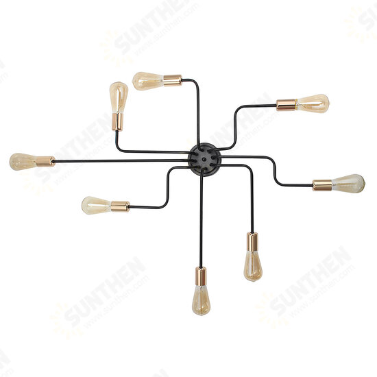 110-240V 4/6/8 Heads LED Ceiling Chandelier Pendant Lamp Lampshade Study Bedroom 110-240V 4/6/8 Heads LED Ceiling Chandelier Pendant Lamp Lampshade Study Bedroom