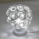 110-240V Black/White Mini Chandelier Crystal Modern Industrial Semi Flush Mount Ceiling Light Fixture Without Bulb 110-240V Black/White Mini Chandelier Crystal Modern Industrial Semi Flush Mount Ceiling Light Fixture Without Bulb