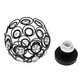 110-240V Black/White Mini Chandelier Crystal Modern Industrial Semi Flush Mount Ceiling Light Fixture Without Bulb 110-240V Black/White Mini Chandelier Crystal Modern Industrial Semi Flush Mount Ceiling Light Fixture Without Bulb
