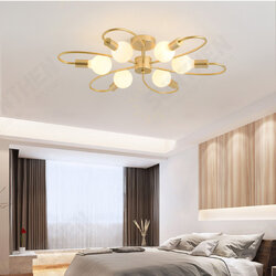110-265V Modern Minimalist Living Room Lamp Chandeliers New Led Ceiling Lamp Creative Smart Bedroom Room Lamp Indoor Without Bulb 110-265V Modern Minimalist Living Room Lamp Chandeliers New Led Ceiling Lamp Creative Smart Bedroom Room Lamp Indoor Without Bulb