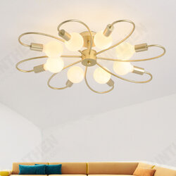 110-265V Modern Minimalist Living Room Lamp Chandeliers New Led Ceiling Lamp Creative Smart Bedroom Room Lamp Indoor Without Bulb 110-265V Modern Minimalist Living Room Lamp Chandeliers New Led Ceiling Lamp Creative Smart Bedroom Room Lamp Indoor Without Bulb