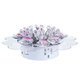 110V-220V Crystal LED Ceiling Light Fixture Hallway Pendant Lamp Chandelier Home