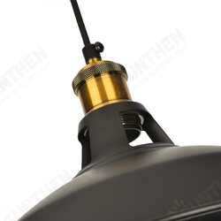 110V-250V 27cm Retro Chandeliers Pendant Lights E26/E27 Black Pendant Lighting For Home Without Bulb 110V-250V 27cm Retro Chandeliers Pendant Lights E26/E27 Black Pendant Lighting For Home Without Bulb