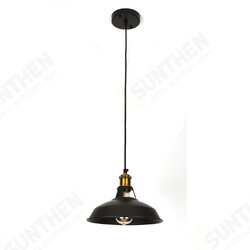 110V-250V 27cm Retro Chandeliers Pendant Lights E26/E27 Black Pendant Lighting For Home Without Bulb 110V-250V 27cm Retro Chandeliers Pendant Lights E26/E27 Black Pendant Lighting For Home Without Bulb