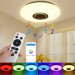 112LED Modern Dimmable Full Color RGB LED WIFI Ceiling Light with APP Remote Control 112LED Modern Dimmable Full Color RGB LED WIFI Ceiling Light with APP Remote Control