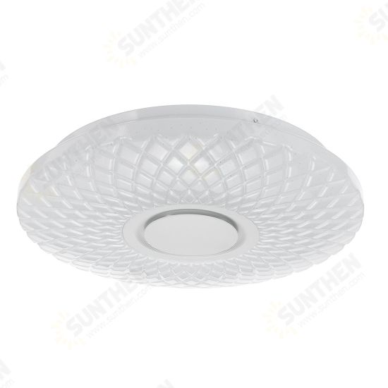 112LED Modern Dimmable Full Color RGB LED WIFI Ceiling Light with APP Remote Control