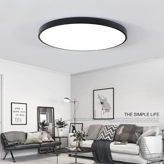 12/15/24W 5cm Ultra Slim Round LED Ceiling Light Down Light Spotlight Lamp