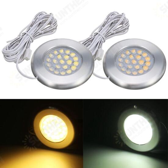 12V 21 LED Spot Light Ceiling Lamp For Caravan Camper Van Motorhome Boat