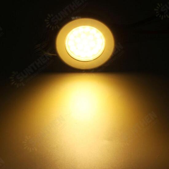 12V 21 LED Spot Light Ceiling Lamp For Caravan Camper Van Motorhome Boat