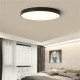 12W 18W 24W 5CM Warm/Cold White LED Ceiling Light Black Mount Fixture for Home Bedroom Living Room