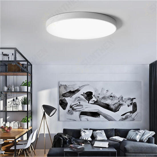 12W 18W 24W Warm/Cold White LED Ceiling Light Mount Fixture for Home Bedroom Living Room