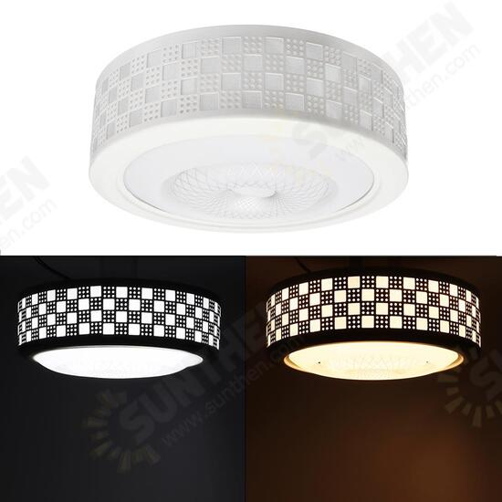 12W 24 LED Bright Round Ceiling Down Light Modern Luxury Flush Acrylic Lamp