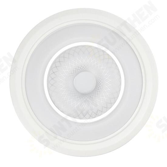 12W 24 LED Bright Round Ceiling Down Light Modern Luxury Flush Acrylic Lamp