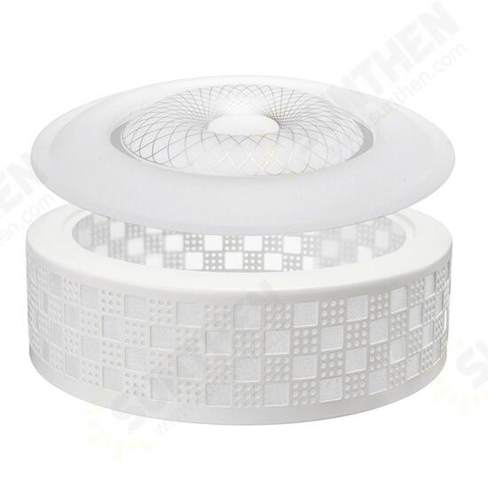 12W 24 LED Bright Round Ceiling Down Light Modern Luxury Flush Acrylic Lamp