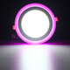 12W RGB Dual Color LED Recessed Ceiling Round Panel Down Light Lamp AC85-265V 12W RGB Dual Color LED Recessed Ceiling Round Panel Down Light Lamp AC85-265V