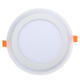 12W RGB Dual Color LED Recessed Ceiling Round Panel Down Light Lamp AC85-265V 12W RGB Dual Color LED Recessed Ceiling Round Panel Down Light Lamp AC85-265V