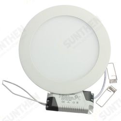12W Round Ceiling Ultra Thin Panel LED Lamp Down Light Light 85-265V 12W Round Ceiling Ultra Thin Panel LED Lamp Down Light Light 85-265V