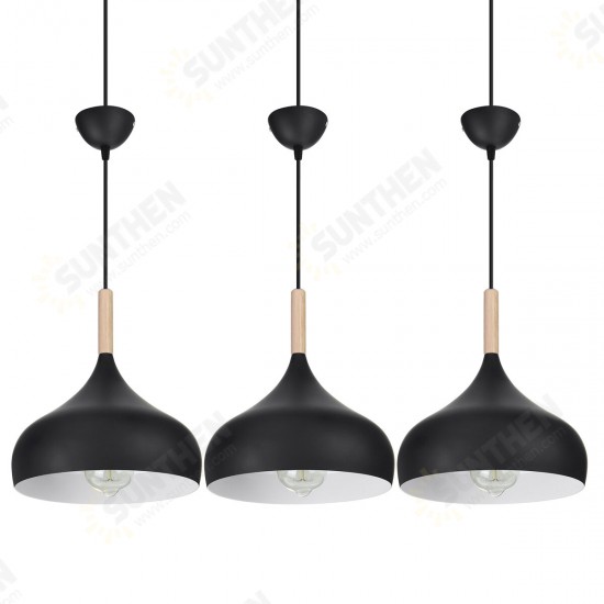 1/3pcs Kitchen Pendant Light Bar Lamp Wood Pendant Lighting Modern Ceiling Light 1/3pcs Kitchen Pendant Light Bar Lamp Wood Pendant Lighting Modern Ceiling Light