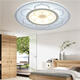 15W Modern Round Flower Acrylic LED Ceiling Lights Warm White/White Lamp for Living Room AC220V