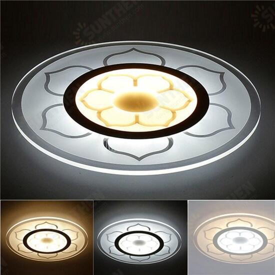 15W Modern Round Flower Acrylic LED Ceiling Lights Warm White/White Lamp for Living Room AC220V 15W Modern Round Flower Acrylic LED Ceiling Lights Warm White/White Lamp for Living Room AC220V