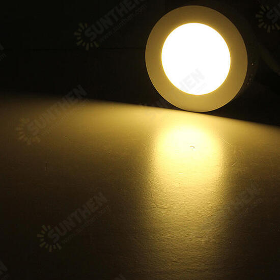 15W Round Dimmable LED Panel Ceiling Down Light Lamp AC 85-265V