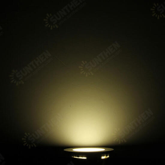 15W Round Dimmable LED Panel Ceiling Down Light Lamp AC 85-265V