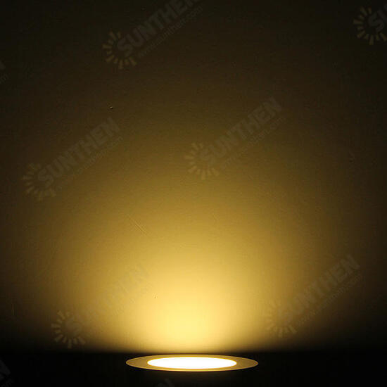 15W Round Dimmable LED Panel Ceiling Down Light Lamp AC 85-265V