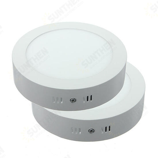 15W Round LED Panel Wall Ceiling Down Lights Mount Lamp AC 85-265V