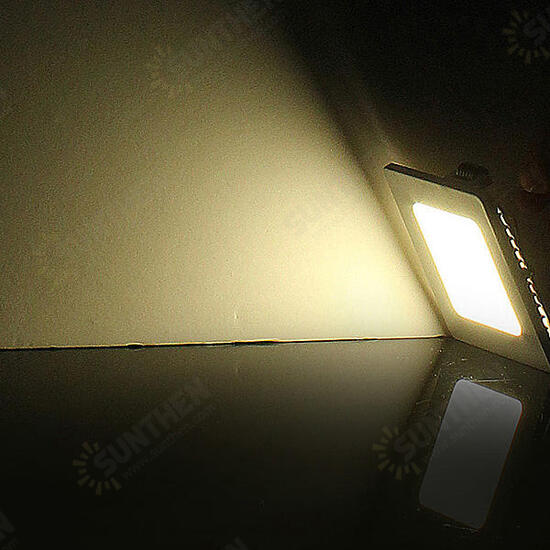 15W Square Dimmable LED Panel Ceiling Down Light Lamp AC 85-265V