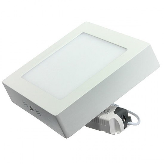 15W Square Dimmable LED Panel Ceiling Down Light Lamp AC 85-265V