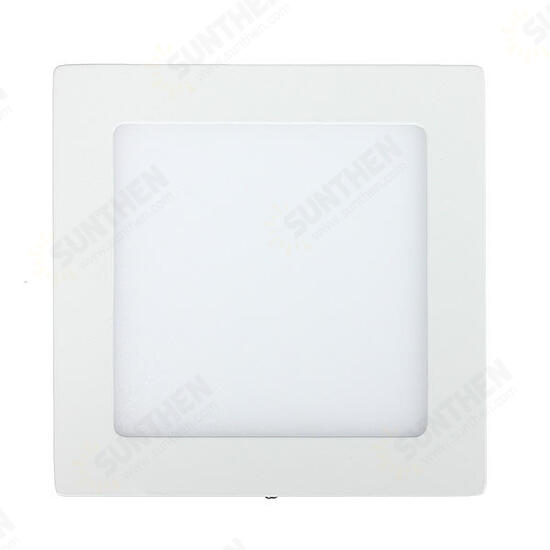 15W Square Dimmable LED Panel Ceiling Down Light Lamp AC 85-265V