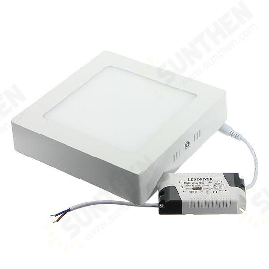 15W Square LED Panel Ceiling Down Light Lamp AC 85-265V