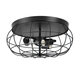 16inch 3-Light Industrial Pendant Ceiling Light Fixture Chandelier Metal Metal