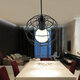 17*18cm E27 Vintage Industrial Wrought Iron Restaurant Chandelier Corridor Ceiling Hanging Lampshade