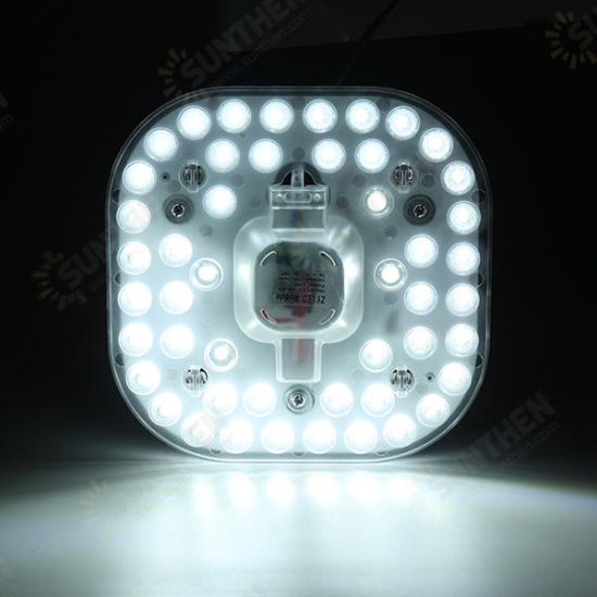 18W 24W Round Square Pcb Board LED Module Pure White Retrofit Replace Ceiling Lamp AC165-265V