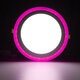 18W RGB Dual Color LED Recessed Ceiling Round Panel Down Light Lamp AC85-265V 18W RGB Dual Color LED Recessed Ceiling Round Panel Down Light Lamp AC85-265V