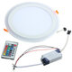 18W RGB Dual Color LED Recessed Ceiling Round Panel Down Light Lamp AC85-265V 18W RGB Dual Color LED Recessed Ceiling Round Panel Down Light Lamp AC85-265V