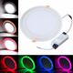 18W RGB Dual Color LED Recessed Ceiling Round Panel Down Light Lamp AC85-265V 18W RGB Dual Color LED Recessed Ceiling Round Panel Down Light Lamp AC85-265V