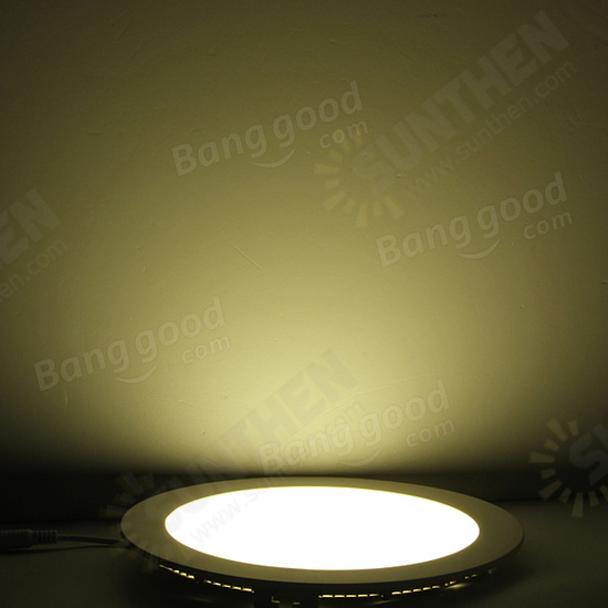 18W Round Ceiling Ultra Thin Panel LED Lamp Down Light Light 85-265V