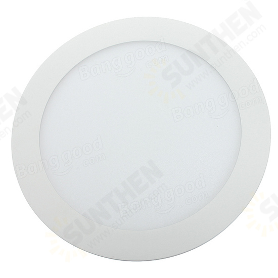 18W Round Ceiling Ultra Thin Panel LED Lamp Down Light Light 85-265V 18W Round Ceiling Ultra Thin Panel LED Lamp Down Light Light 85-265V