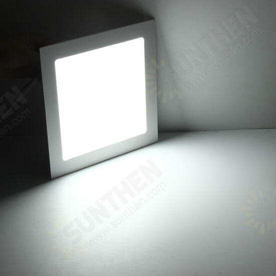 18W Square Dimmable Ultra Thin Ceiling Energy-Saving LED Panel Light