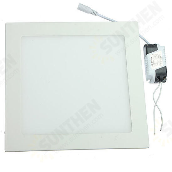 18W Square Dimmable Ultra Thin Ceiling Energy-Saving LED Panel Light