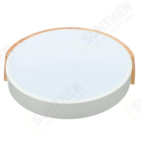 18W Ultra-thin Ceiling Light Colorful Round Acrylic LED Wood Room Ceiling Lamp