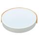 18W Ultra-thin Ceiling Light Colorful Round Acrylic LED Wood Room Ceiling Lamp